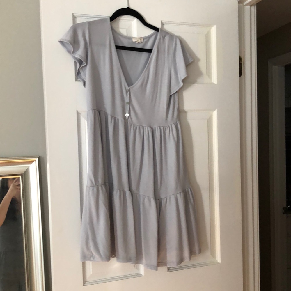 Light blue dress